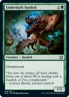 Underdark Basilisk (foil)