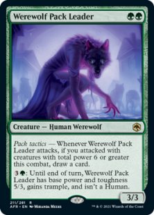 Werewolf Pack Leader (foil)