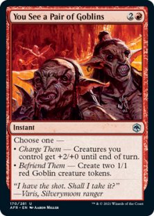 You See a Pair of Goblins (foil)