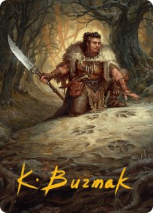 Art Card 16: Tireless Tracker (signed)