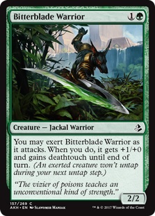 Bitterblade Warrior (foil)