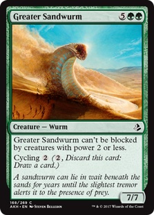 Greater Sandwurm (foil)