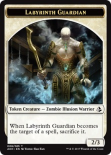 Labyrinth Guardian embalm token (2/3)