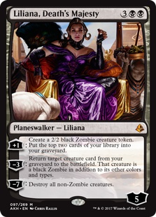 Liliana, Death's Majesty (foil)