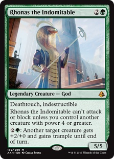 Rhonas the Indomitable (foil)