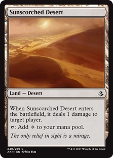 Sunscorched Desert (foil)