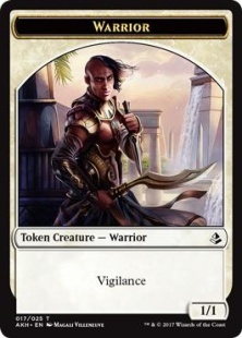 Warrior token (1/1)
