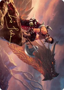Art Card 32: Dragonkin Berserker