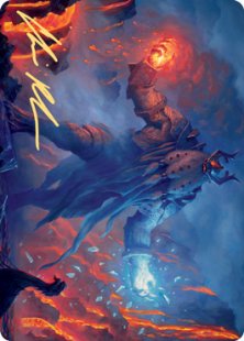 Art Card 55: Aegar, the Freezing Flame
