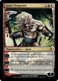 Ajani Vengeant (foil)