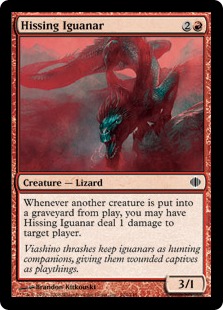 Hissing Iguanar (foil)