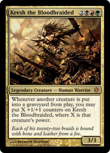 Kresh the Bloodbraided (foil)