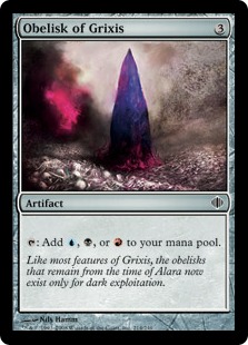 Obelisk of Grixis (foil)