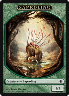 Saproling token (1/1)