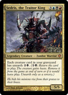 Sedris, the Traitor King (foil)