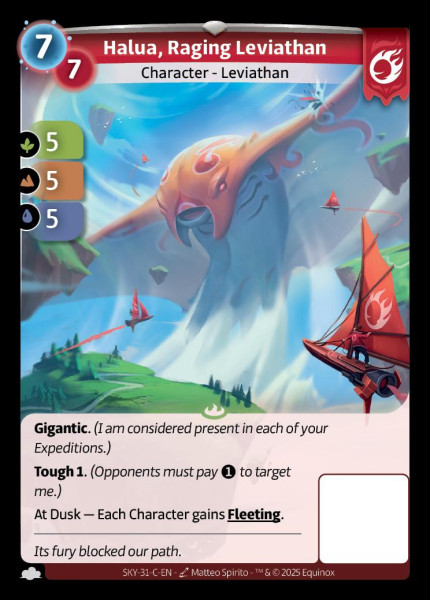 Halua, Raging Leviathan (C)