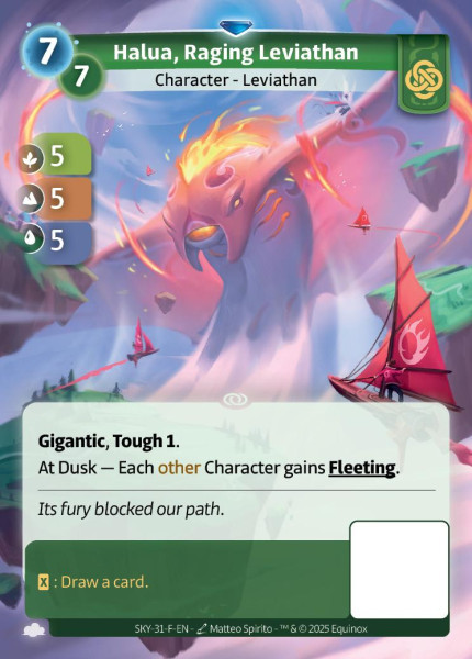 Halua, Raging Leviathan (R2)