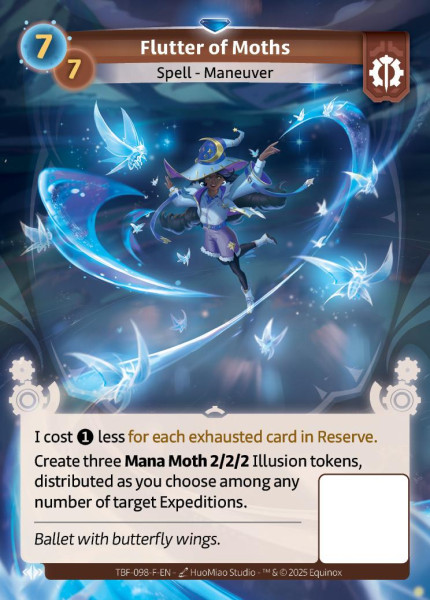 Flutter of Moths (F)
