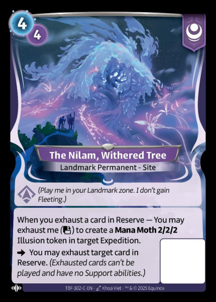 The Nilam, Withered Tree (C)