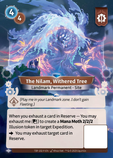The Nilam, Withered Tree (F)