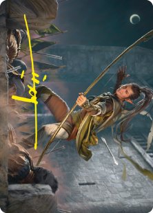 Art Card 17: Legolas, Counter of Kills