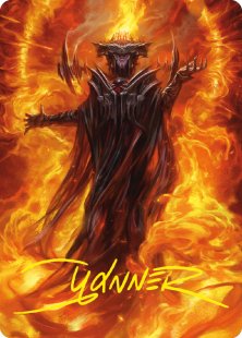 Art Card 21: Sauron, the Dark Lord