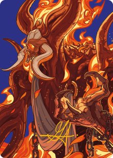 Art Card 50: Phlage, Titan of Fire's Fury
