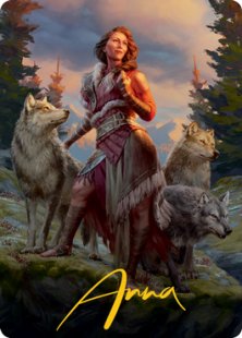 Art Card 01: Arlinn, the Pack's Hope