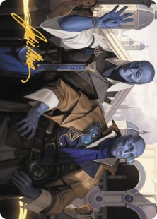 Art Card 05: Hotshot Investigators (signed)