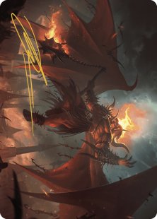 Art Card 22: Rakdos, Patron of Chaos