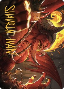 Art Card 45: Rakdos, Patron of Chaos
