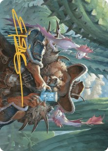 Art Card 21: Doc Aurlock, Grizzled Genius