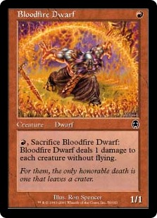 Bloodfire Dwarf (foil)