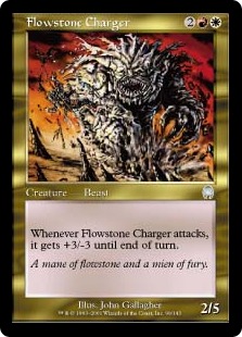 Flowstone Charger (foil)