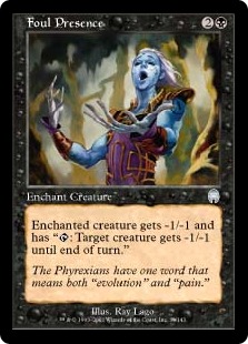 Foul Presence (foil)