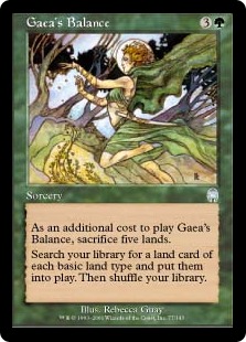 Gaea's Balance (foil)