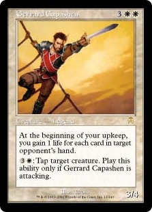 Gerrard Capashen (foil)
