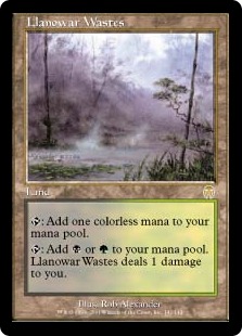 Llanowar Wastes (foil)