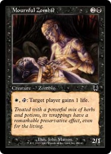 Mournful Zombie (foil)