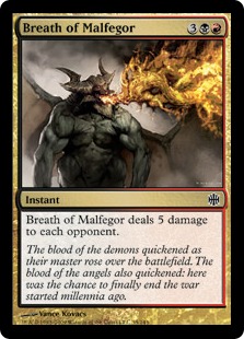 Breath of Malfegor (foil)