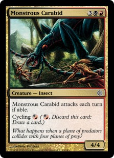 Monstrous Carabid (foil)