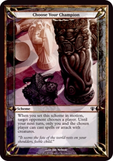 Choose Your Champion (oversized)