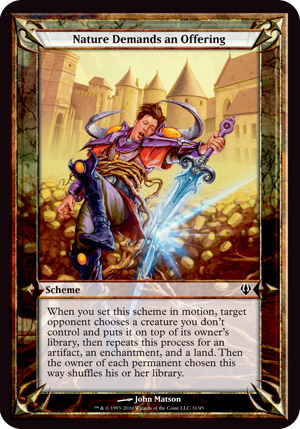 Nature Demands an Offering (oversized)