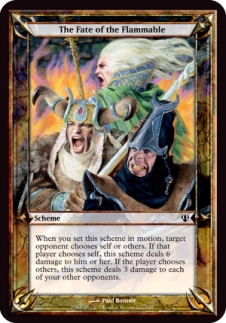 The Fate of the Flammable (oversized)