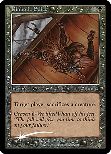 Diabolic Edict (foil)