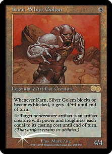 Karn, Silver Golem (foil)