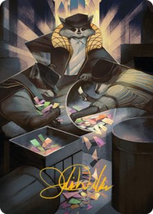 Art Card 69: Masked Bandits (signed)