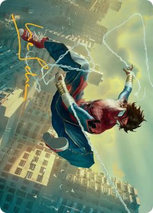Art Card 31: Spider-Man India (signed)