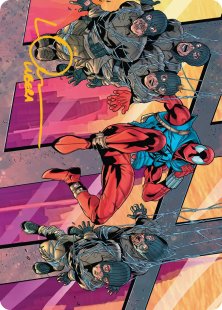 Art Card 38: Scarlet Spider, Ben Reilly