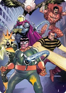 Art Card 45: Behold the Sinister Six!